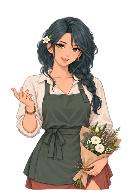 Aoi, the florist